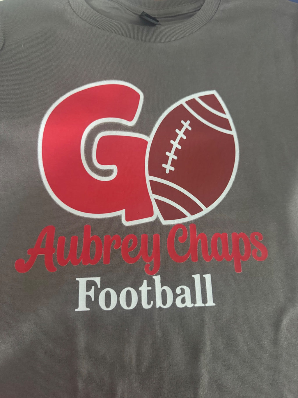 Aubrey Chaps football printed shirt front design
