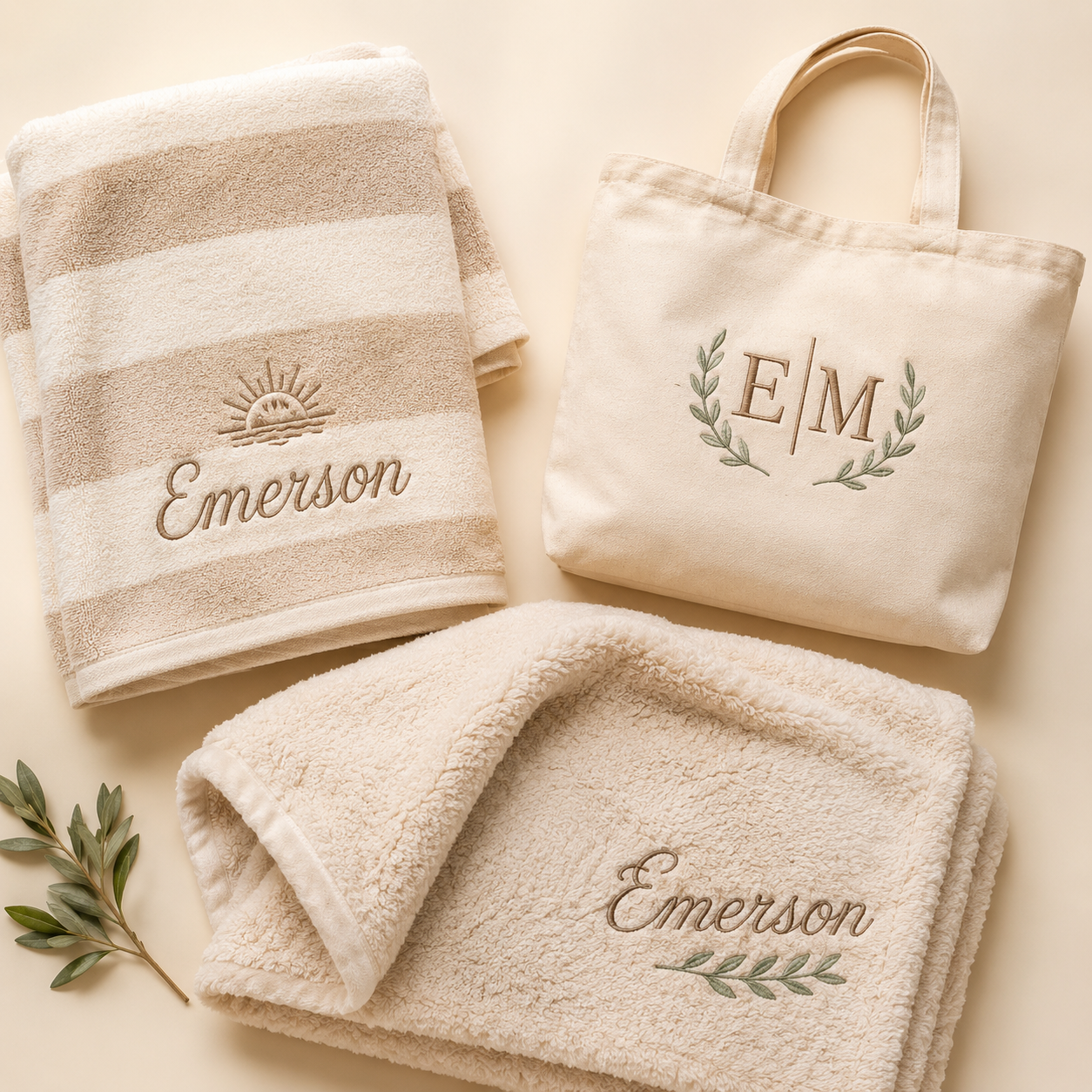 Custom Embroidered Accessories