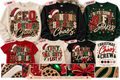 Christmas Chaos Crew mix-and-match family designs; sweatshirt images illustrate artwork