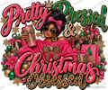 Pretty Pressed Christmas — Ready-to-Press DTF Transfer