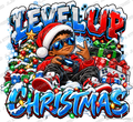 Level Up Christmas — Ready-to-Press DTF Transfer