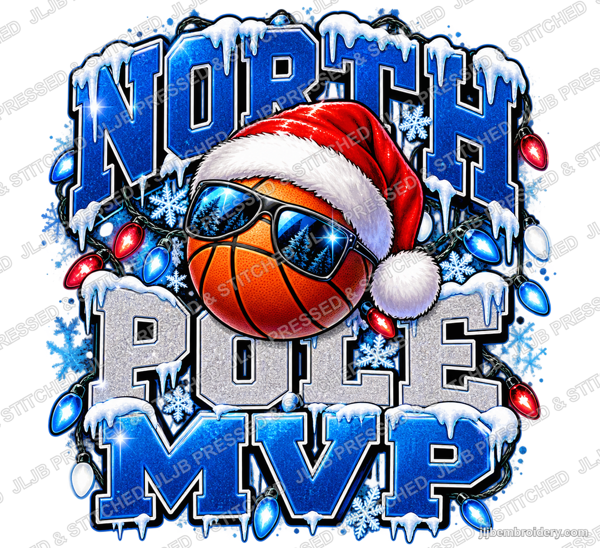 North Pole MVP — Ready-to-Press DTF Transfer
