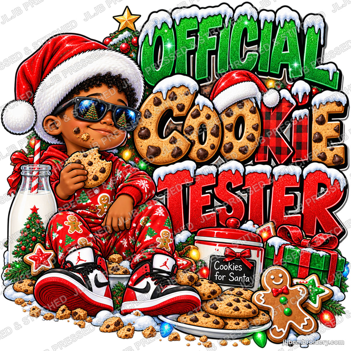 Official Cookie Tester — Ready-to-Press DTF Transfer